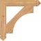 Ekena Millwork Westlake Arts & Crafts Smooth Bracket, Western Red Cedar, 3 1/2"W x 24"D x 24"H BKT04X24X24WTL03SWR - alternate 3
